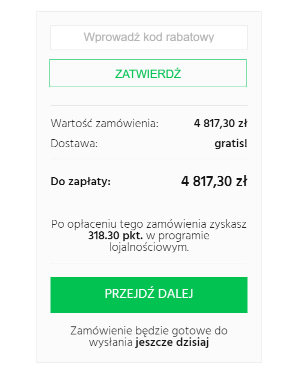 3. Dokończ zakupy