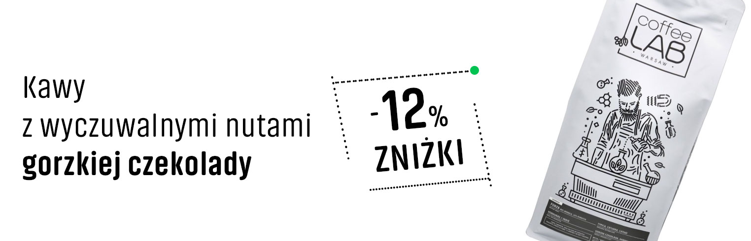 Kawy z wyczuwalnymi nutami gorzkiej czekolady
