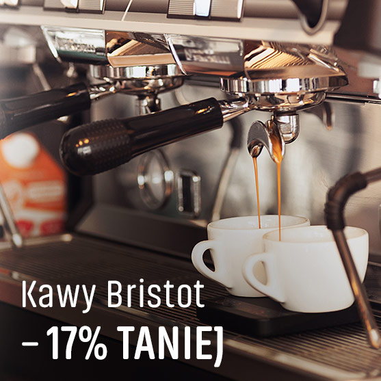 Kawy Bristot -17% Taniej