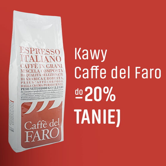 Kawy Caffe del Faro -20% Taniej