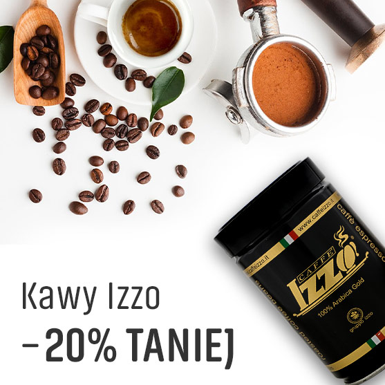 Kawy Izzo 20% Taniej