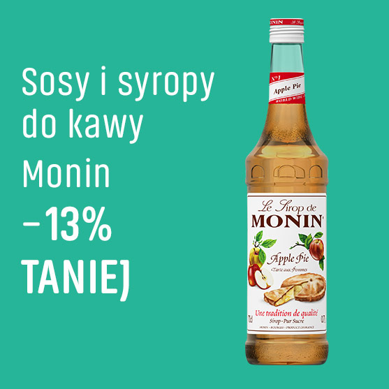 Sosy i syropy Monin do 13% taniej 