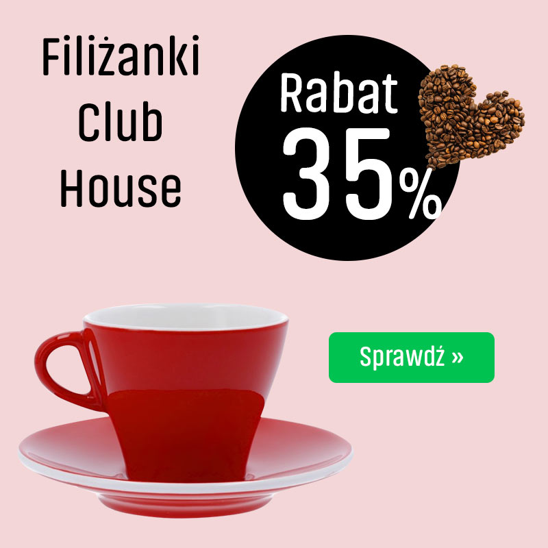Filizanki Club House z rabatem 35%
