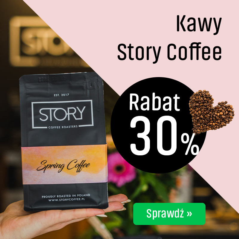 Kawy Story Coffee z rabatem 30%