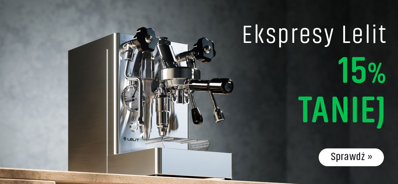 Ekspresy Lelit w promocji -15%