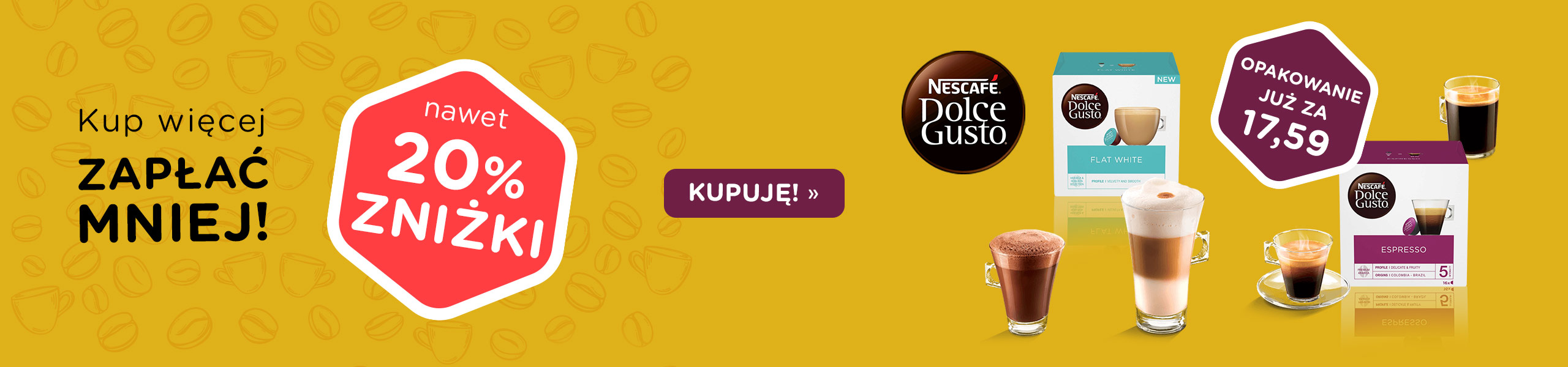 Kup więcej zapłać mniej nawet 20% Zniżki