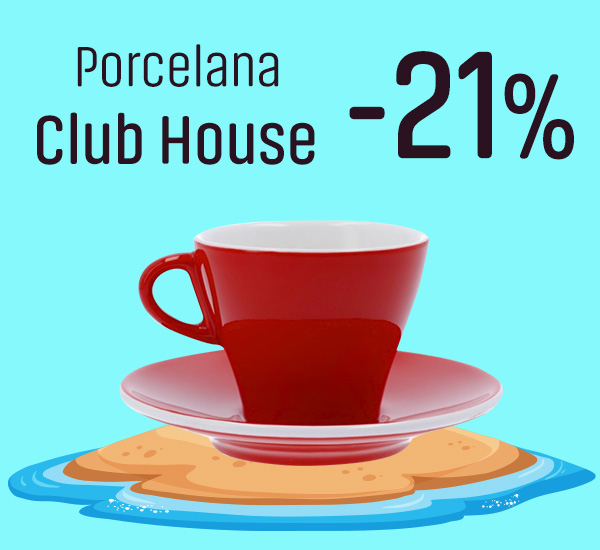 Porcelana Club House - 21% Rabat