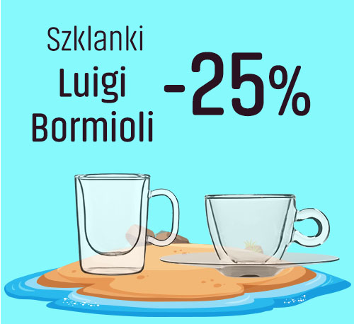 Szklanki Lugi Bormioli -25% Rabat