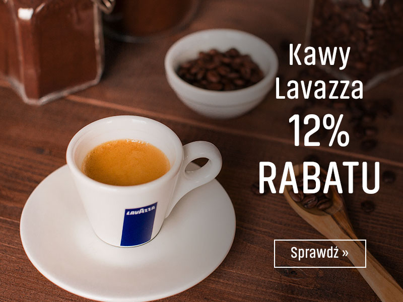 12% Rabatu na kawy Lavazza