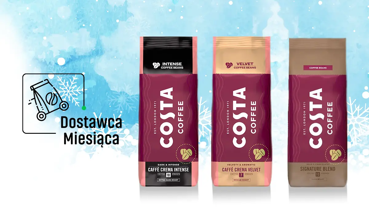 Dostwaca miesiąc Palania kawy Costa Coffee