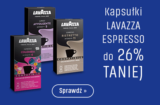 Kapsułki Lavazza Espresso do 26% Taniej