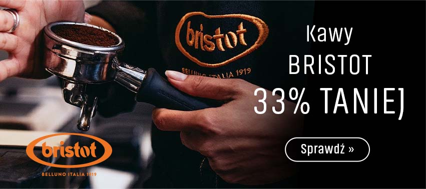 Kawy Bristot 33% Taniej