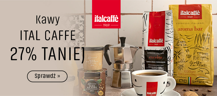 Kawy Ital Caffe 27% Taniej