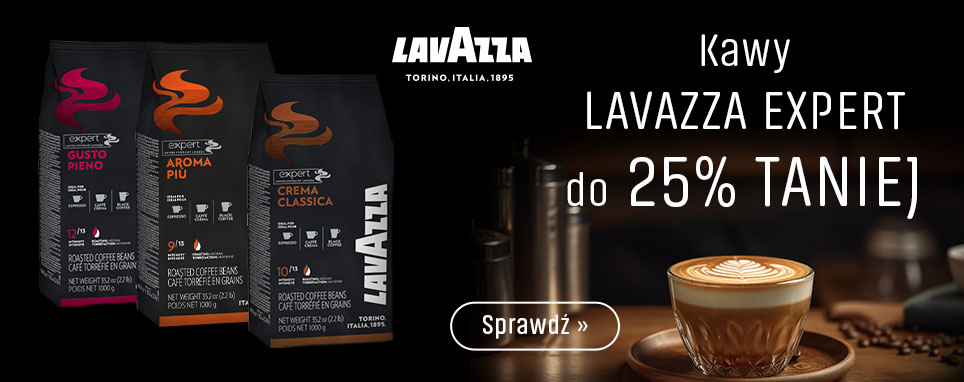 Kawy Lavazza Expert do 25% Taniej