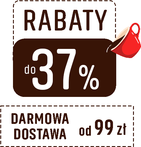 Rabaty do 37% oraz Darmowa dostawa od 99 zł