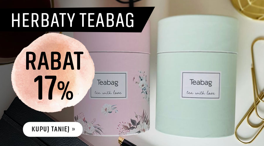 Herbaty 
							TEABAG -17%