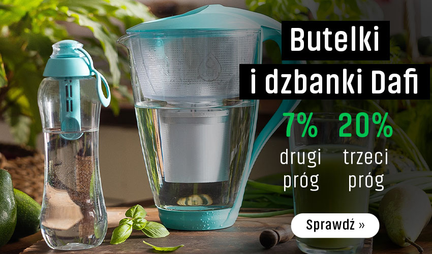 Butelki i dzbanki Dafi z rabatem 7% lub 20%