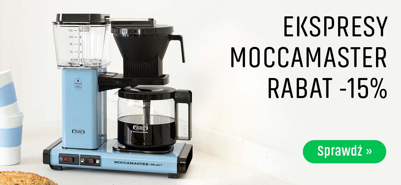 Ekspresy Moccamaster z Rabatem -15%