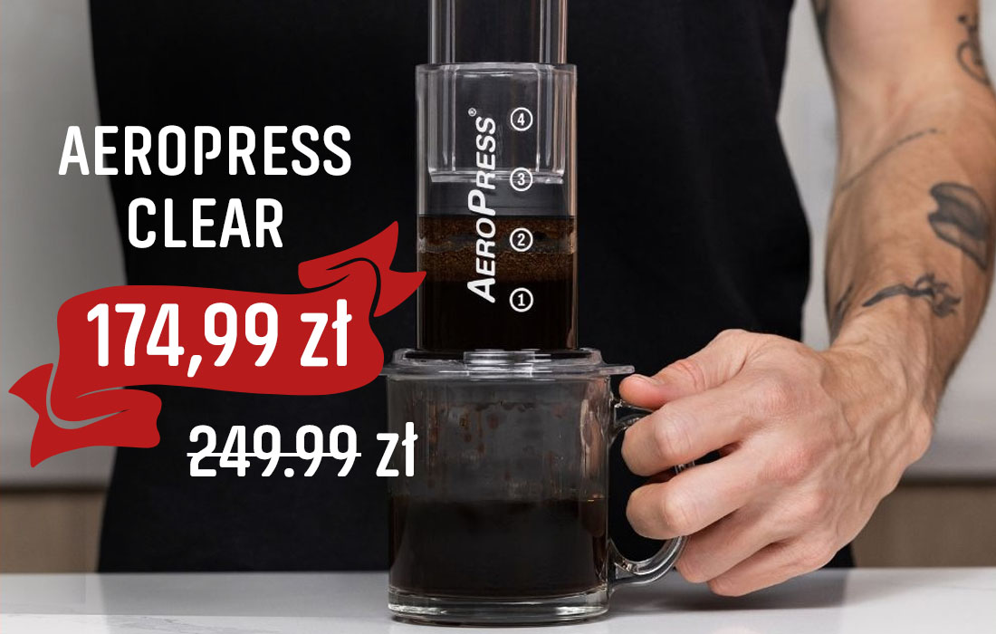 AEROPRESS CLEAR - ZAPARZACZ DO KAWY