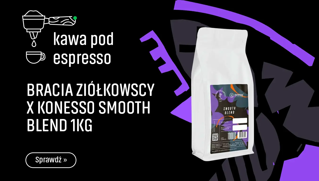 KAWA BRACIA ZIÓŁKOWSCY X KONESSO SMOOTH BLEND 1KG