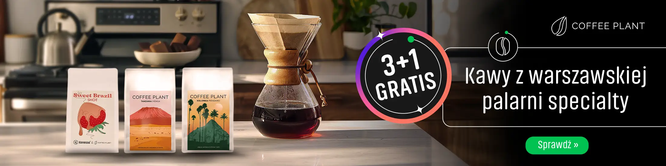 Coffe plant Kawy z warszawskiej palarni speciality