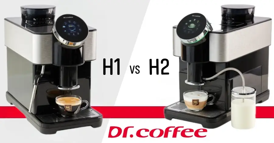 DR. COFFEE H1 VS. DR. COFFEE H2 - PORÓWNANIE EKSPRESÓW DO DOMU 