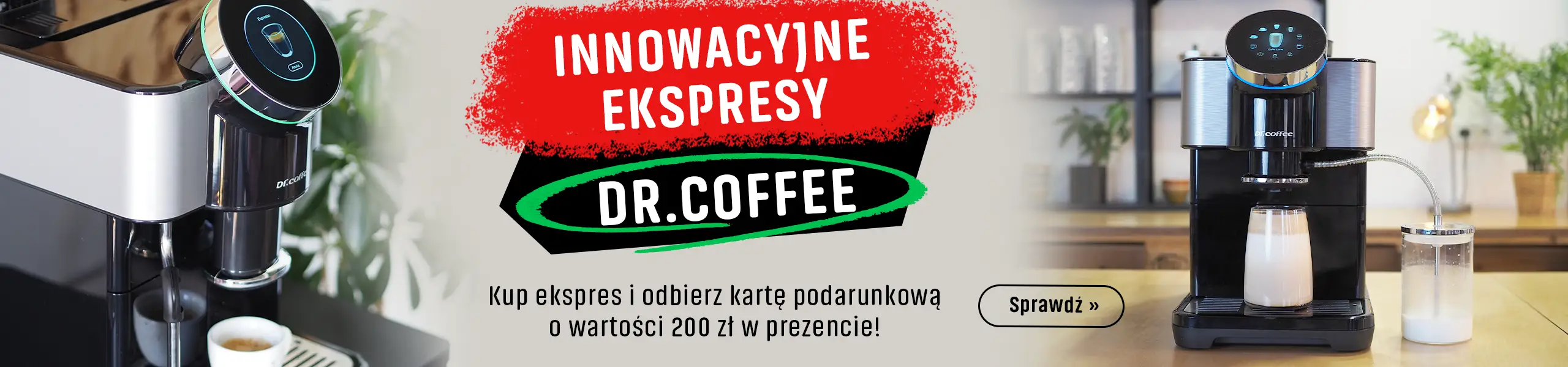 Innowacyjne ekspresy DR.COFFEE