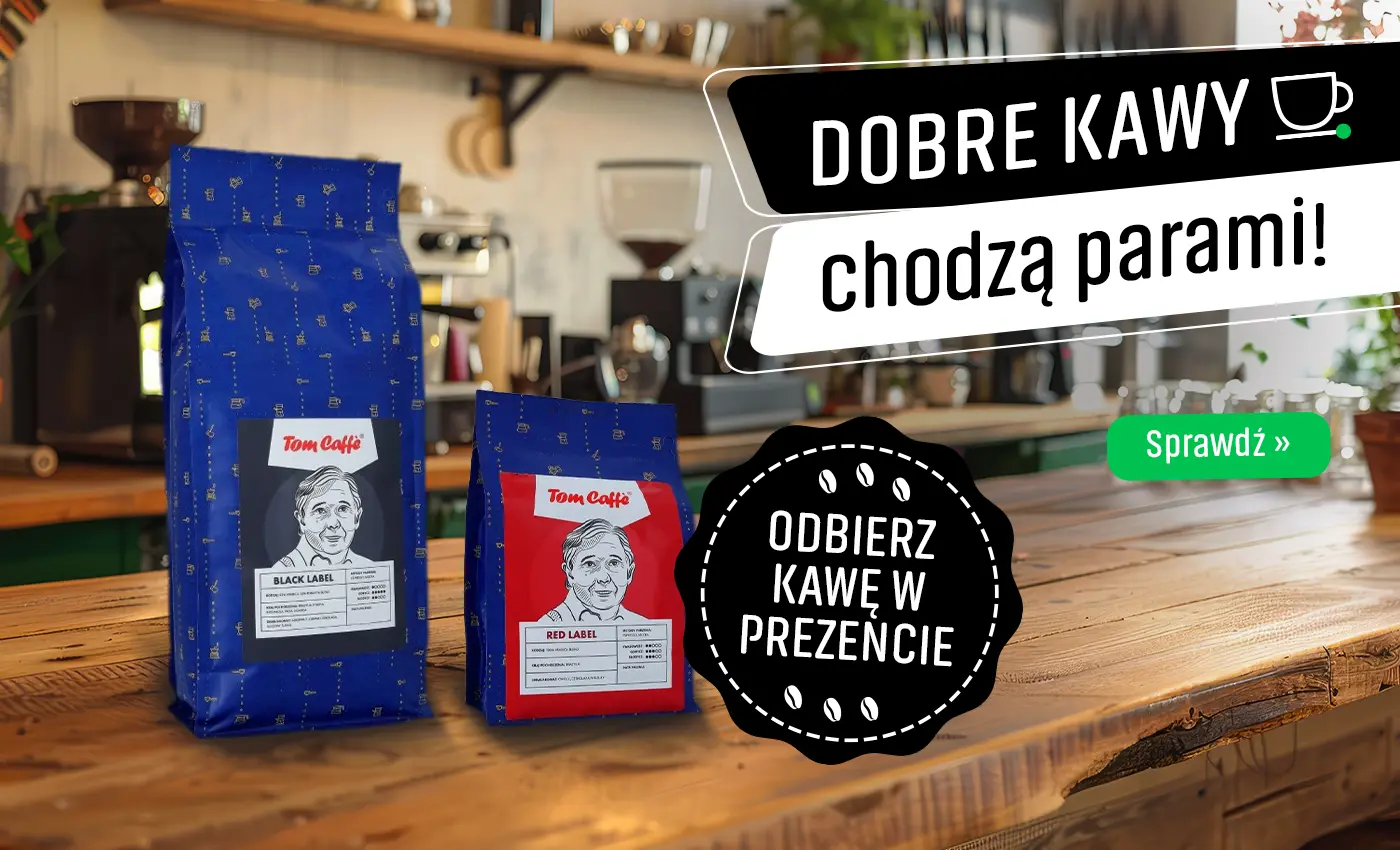 Dobre kawy chodzą parami Tom Caffee