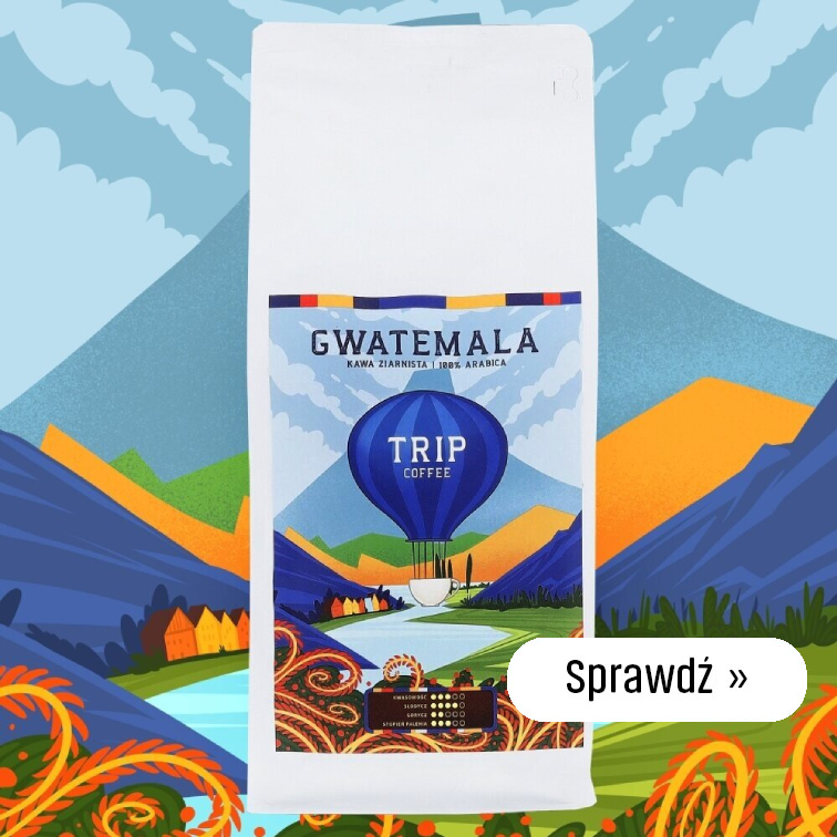 KAWA ZIARNISTA TRIP COFFEE GWATEMALA 1KG