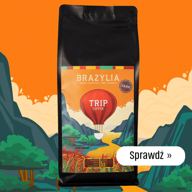 Kawa ziarnista Trip Coffee Brazylia Dark 1kg