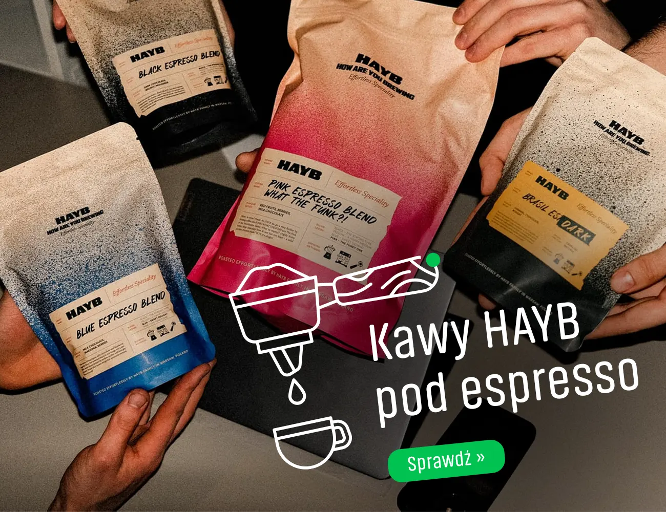 Kawa Hayb pod espresso