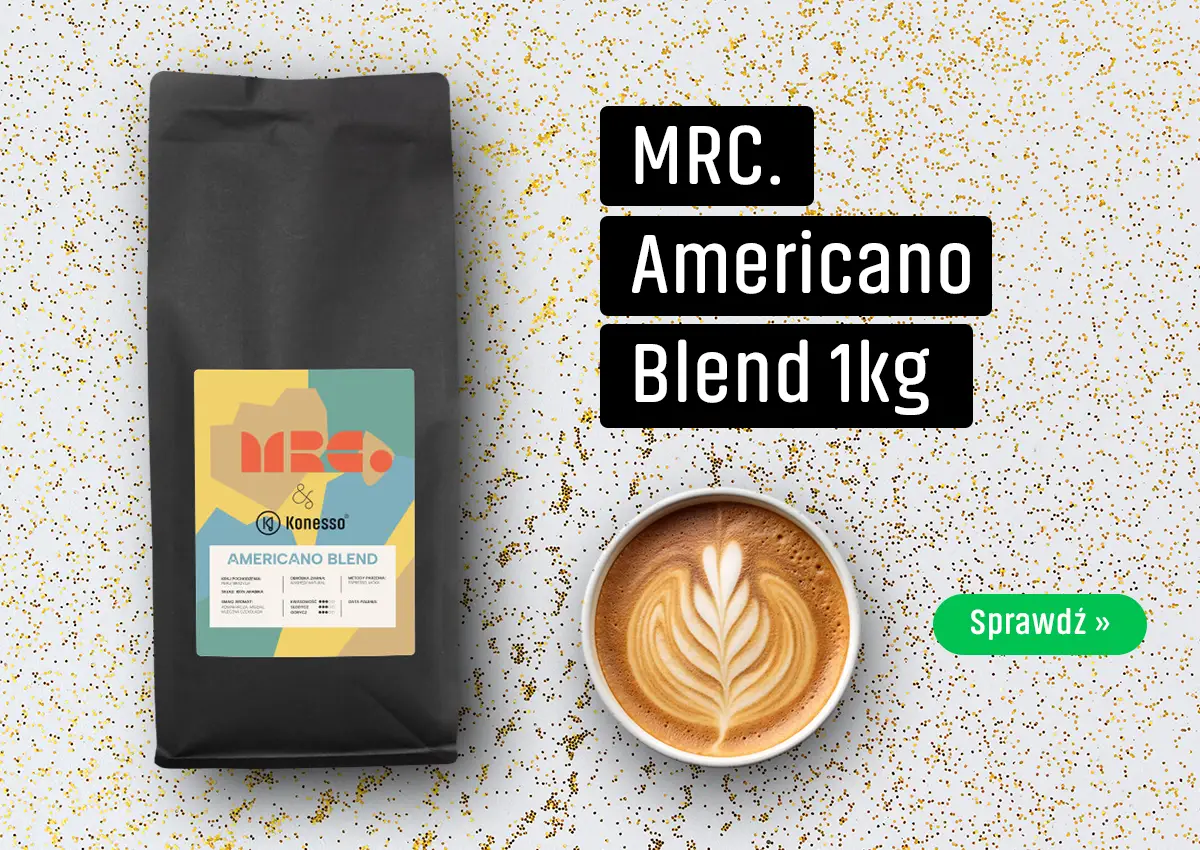 Kawa ziarnista MRC. Americano Blend 1kg