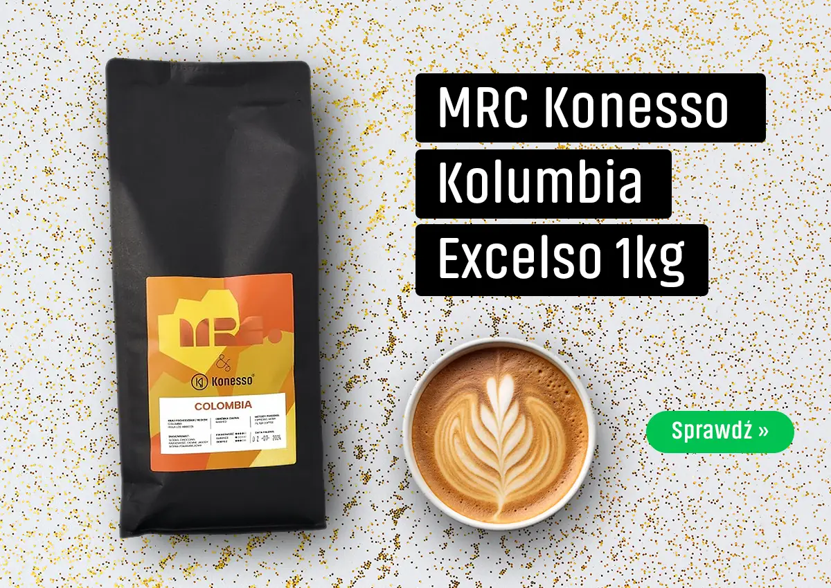 Kawa ziarnista MRC.& Konesso Kolumbia Excelso 1kg