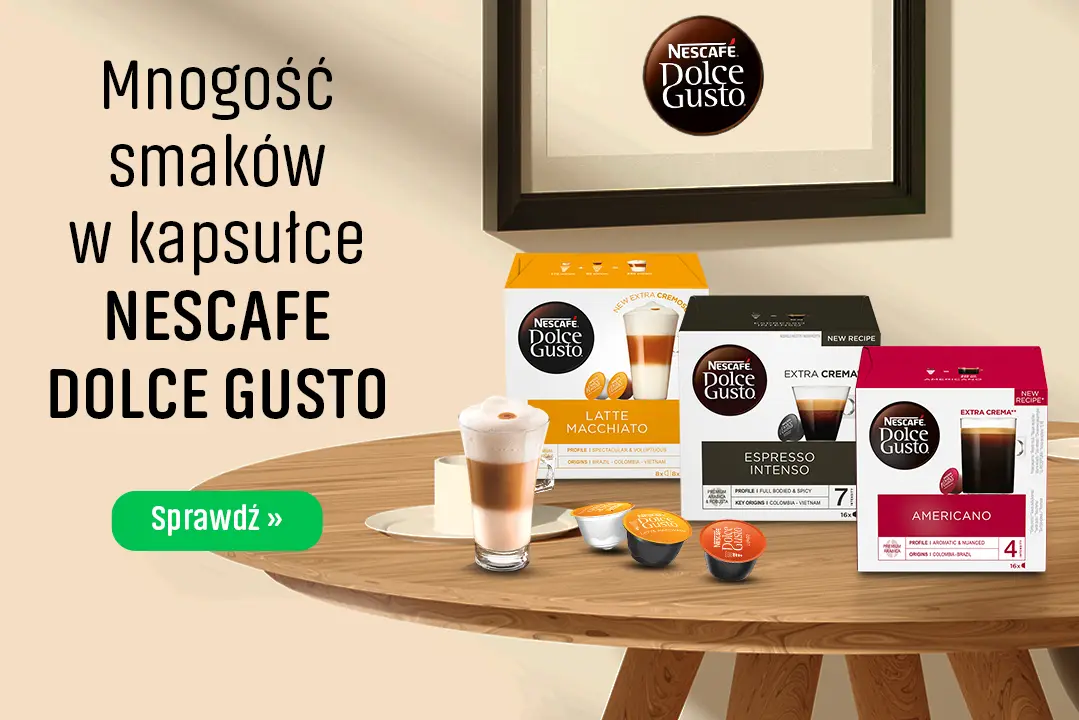 Kapsułki Nescafe Dolce Gusto do 20% Taniej