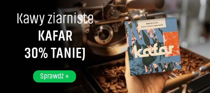 Kawa ziarniste Kafar 30% Taniej