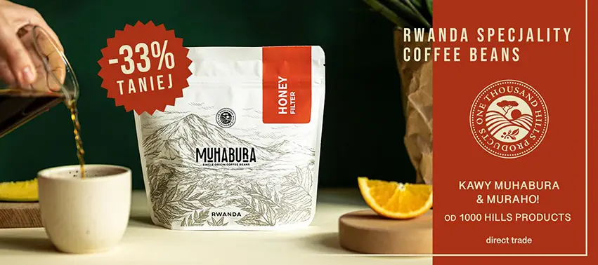 Kawa ziarnista  1000 HILLS PRODUCTS -33% Taniej