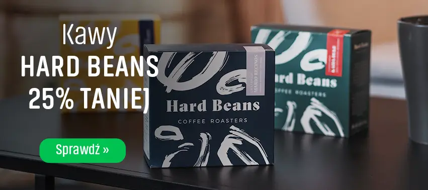 Kawy Hard Beans 25% Taniej