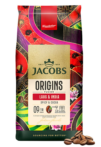 Kawa ziarnista Jacobs Origins Fusion Laos & India 1kg