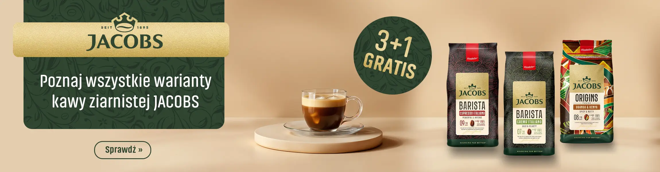 Kawa ziarnista Jacobs