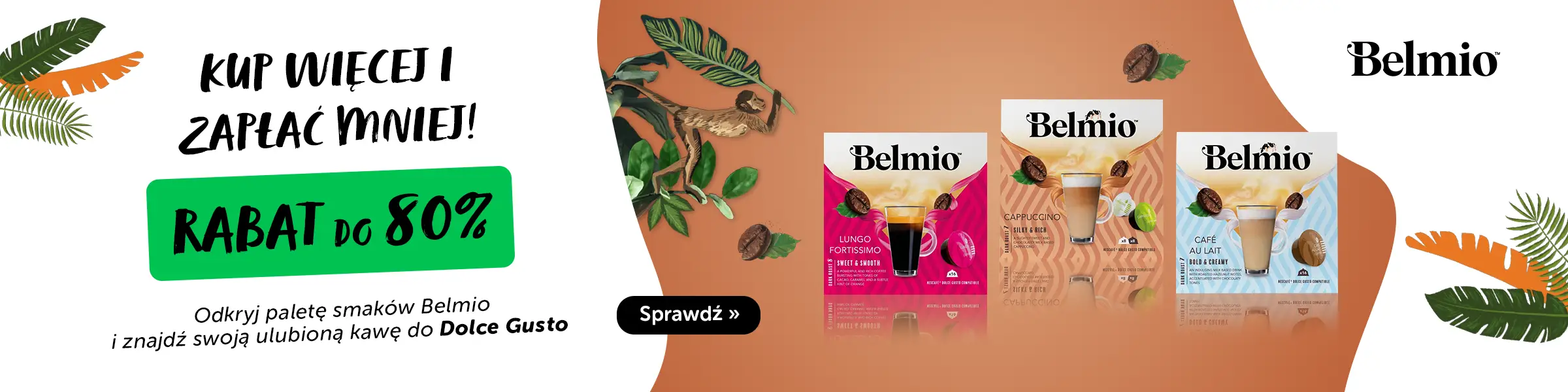 Kapsułki Belmio z Rabatem do -80%