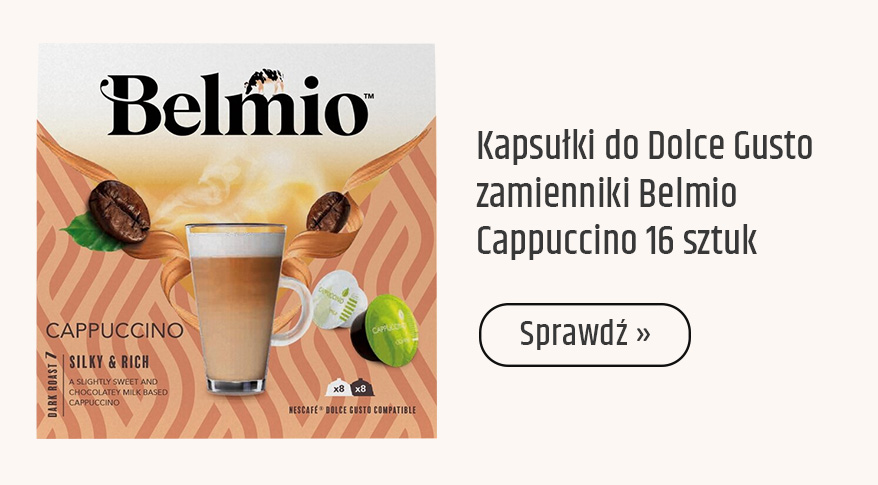 Kapsułki do Dolce Gusto zamienniki Belmio Cappuccino 16 sztuk