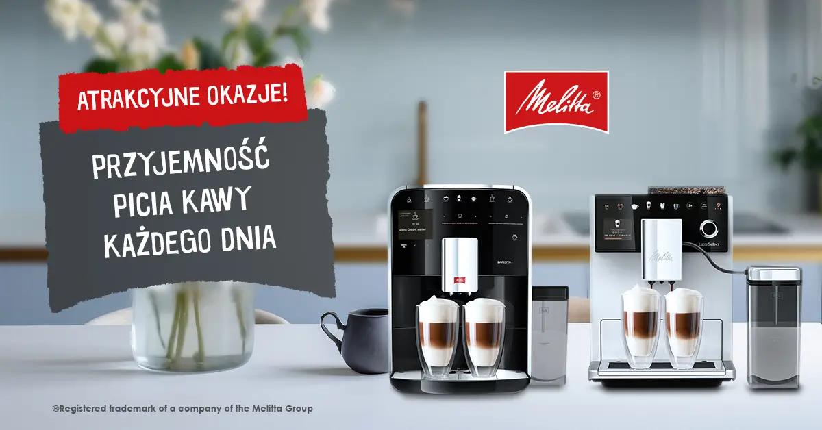 Melitta przyjemność picia kawy każdego dnia