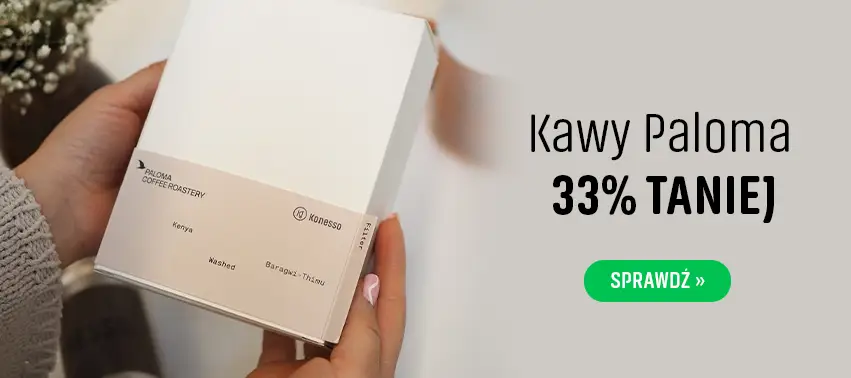 Kawy Paloma 33% Taniej
