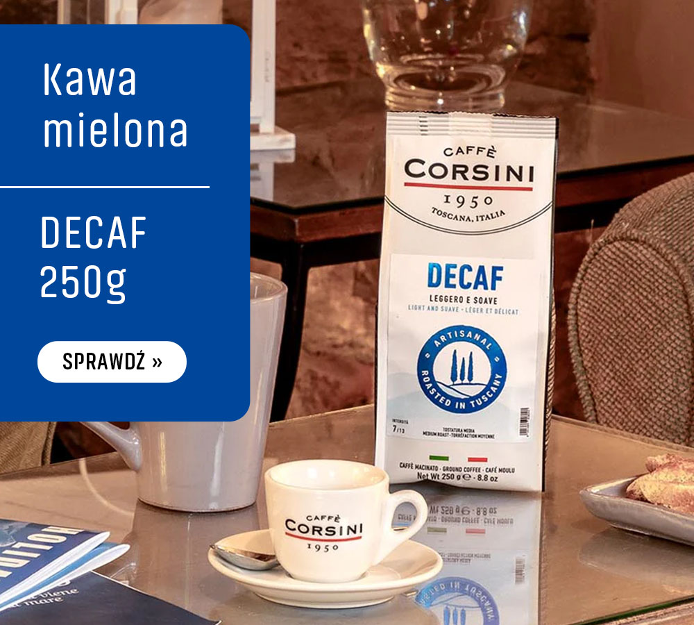 Kawa mielona Caffè Corsini Decaf 250g