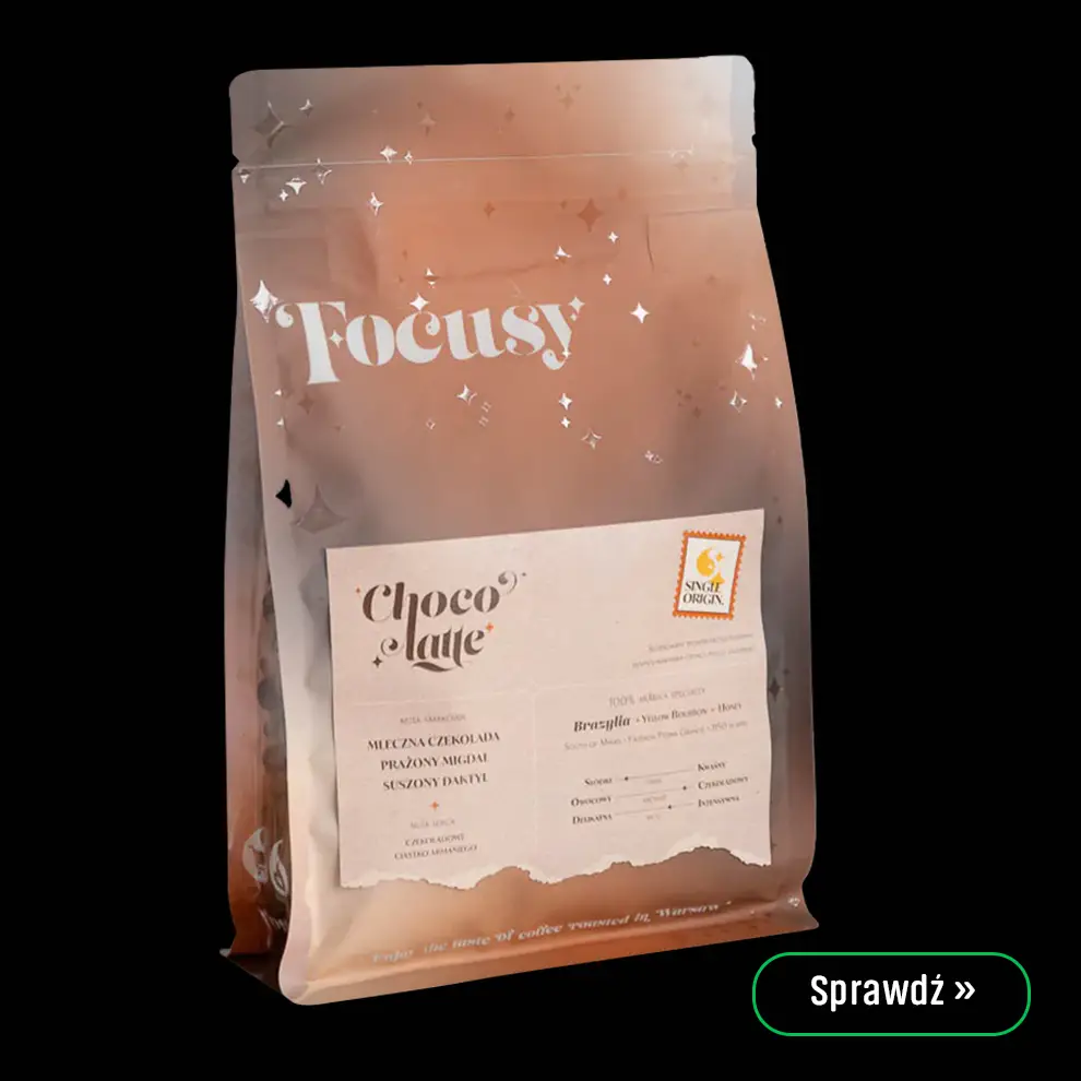 Kawa ziarnista Focusy ChocoLatte - słodkie i kremowe espresso 250g