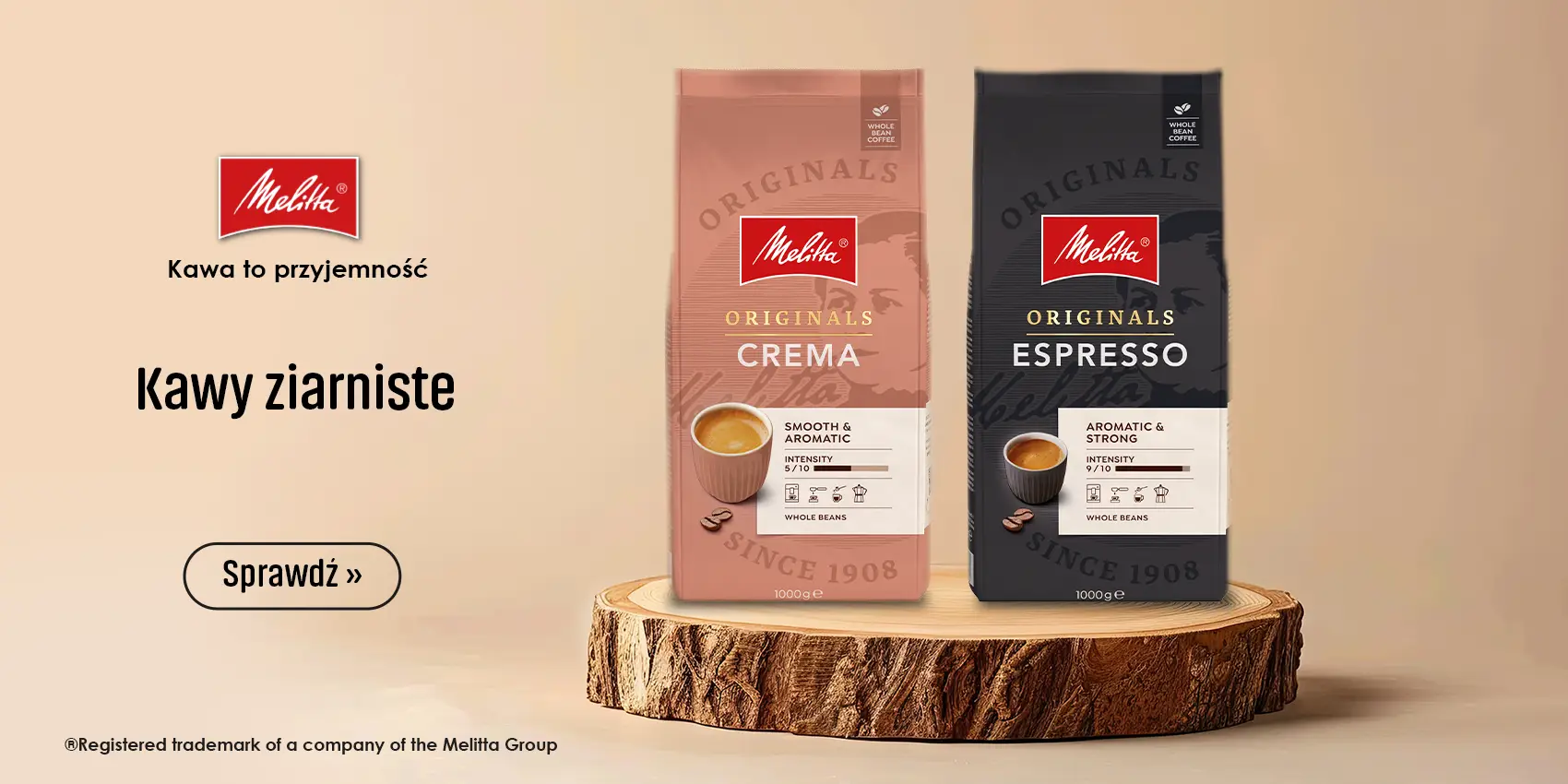 Kawy ziarniste Melitta