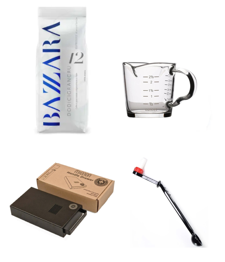 ZESTAW AKCESORIÓW KAWOAWYCH DLA DOMOWEGO BARISTY