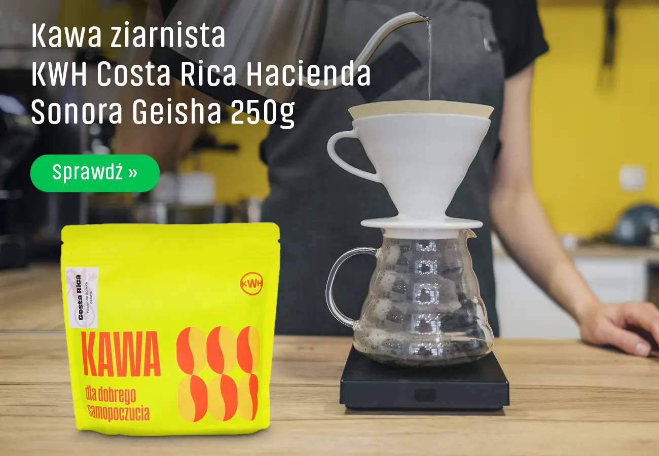 Kawa ziarnista KWH Costa Rica Hacienda Sonora Geisha 250g