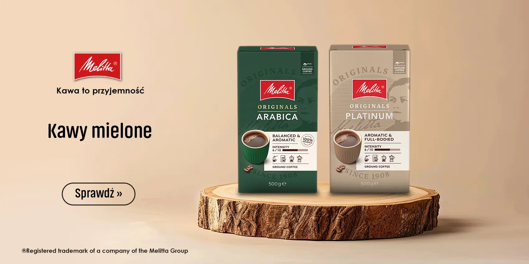 Kawy mielone Melitta