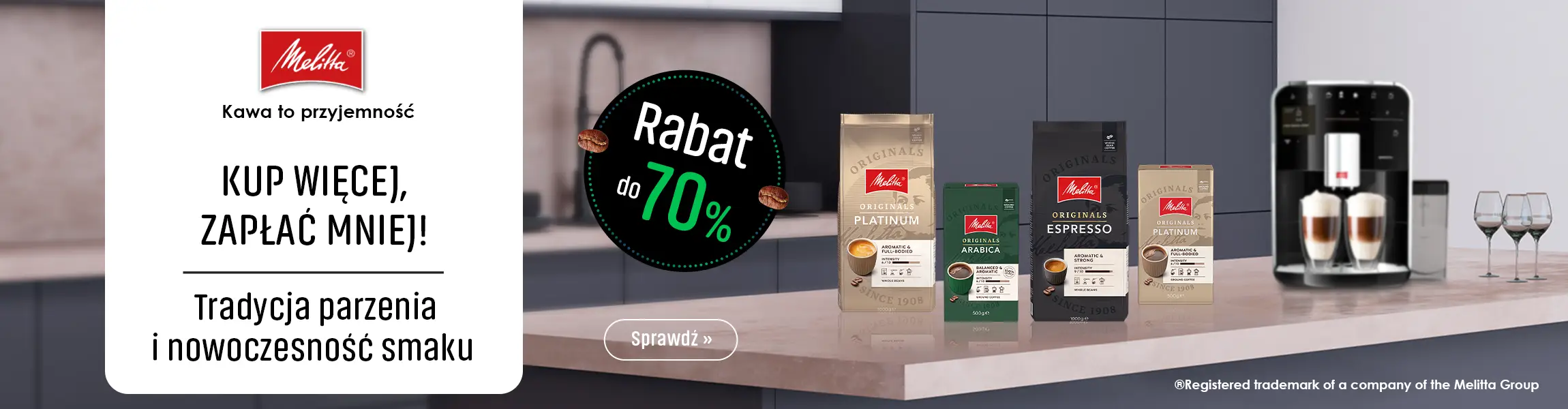 Kup więcej i płać mniej z kawami Melitta